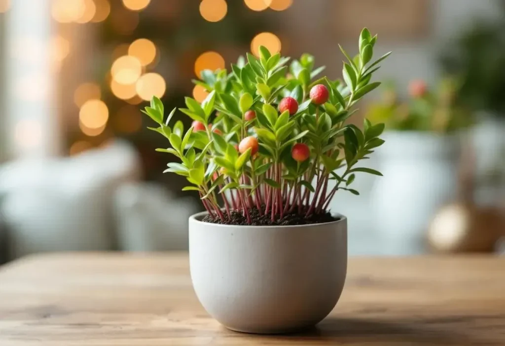 Ce fruit de fêtes se transforme en mini forêt rose en 1 mois si vous gardez simplement ses noyaux au dessert