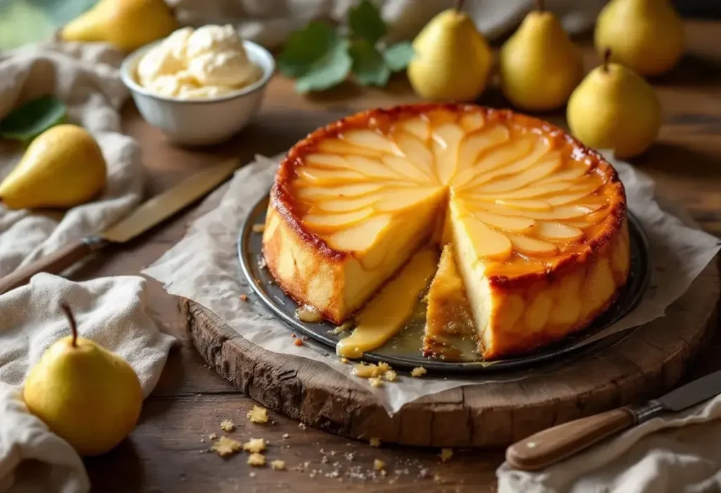 Fondant aux poires, cœur coulant et croûte dorée : un dessert élégant tout en douceur