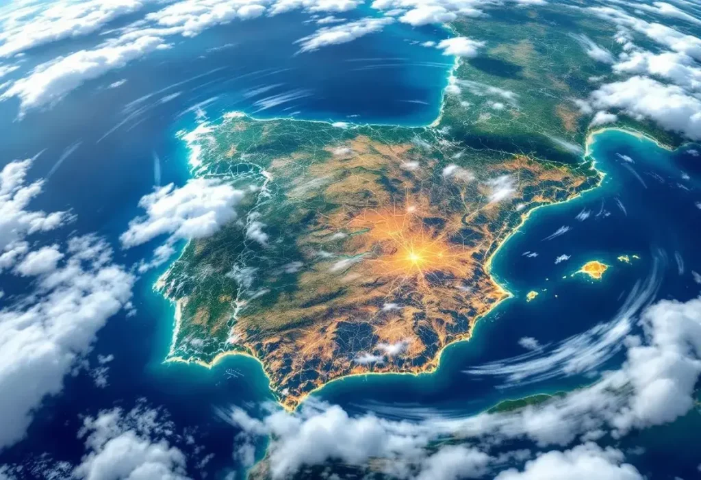 L’Espagne scrute la croûte terrestre et révèle que la péninsule Ibérique pivote lentement dans le sens des aiguilles d’une montre