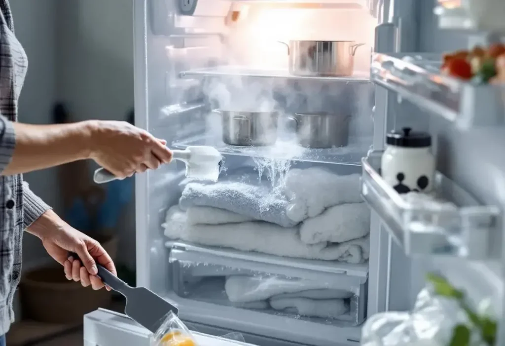 Adieu la glace dans le congélateur : l’astuce simple et imparable pour un appareil toujours propre, performant et sans givre