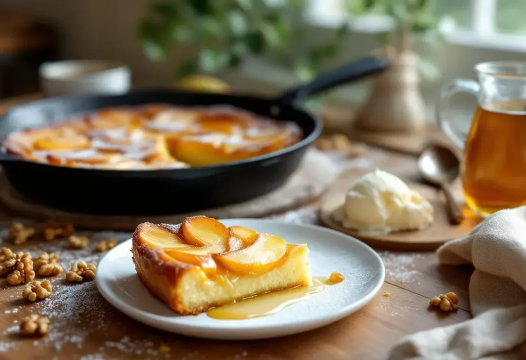Ce gâteau aux pommes à la poêle va vite devenir votre dessert préféré (facile et rapide)