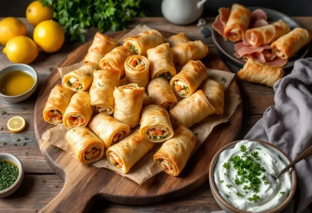 Ces roulés à la pâte filo, express et ultra gourmands : ma recette maligne pour un apéro prêt en un rien de temps