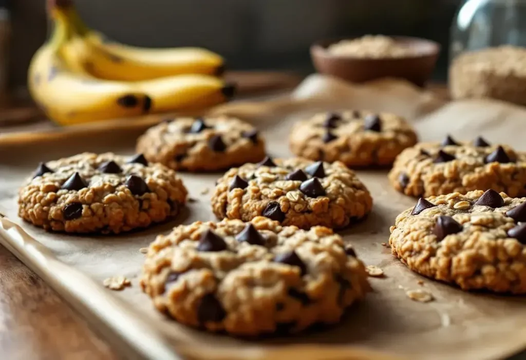 Cookies aux flocons d’avoine : la recette gourmande sans beurre ni sucre avec seulement 3 ingrédients