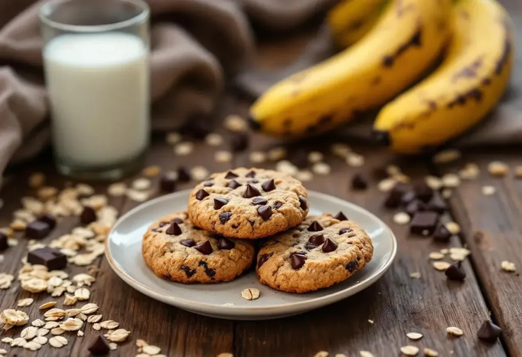 Cookies aux flocons d’avoine : la recette ultra simple, sans beurre ni sucre, avec seulement 3 ingrédients