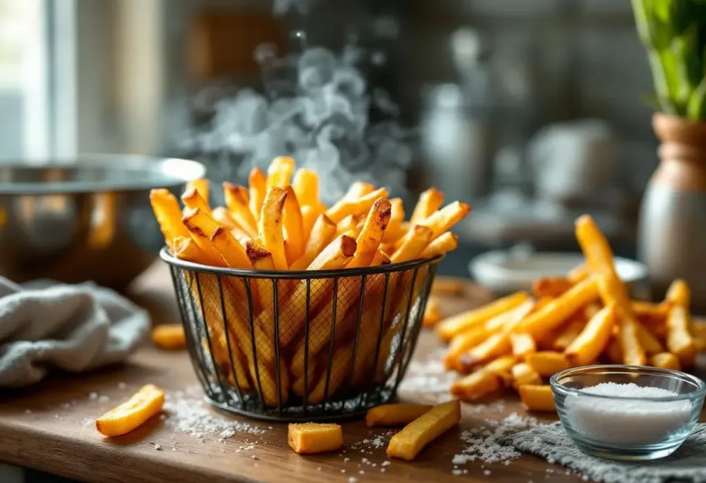Depuis que je fais ça, mes frites Airfryer sont parfaites : je vous donne l'astuce de l'eau chaude
