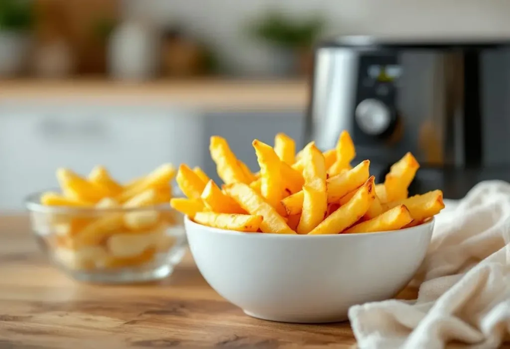 Depuis que je fais ça, mes frites Airfryer sont parfaites : je vous révèle l’astuce de l’eau chaude