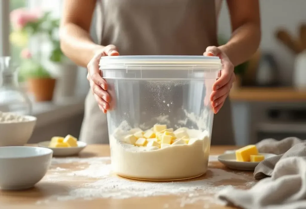 J’ai découvert cette astuce grâce à une simple boîte : ma pâte à tarte maison prête en 2 minutes top !