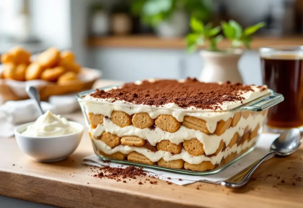 « J'ai remplacé le mascarpone par cet ingrédient » : son tiramisu maison contient presque deux fois moins de calories