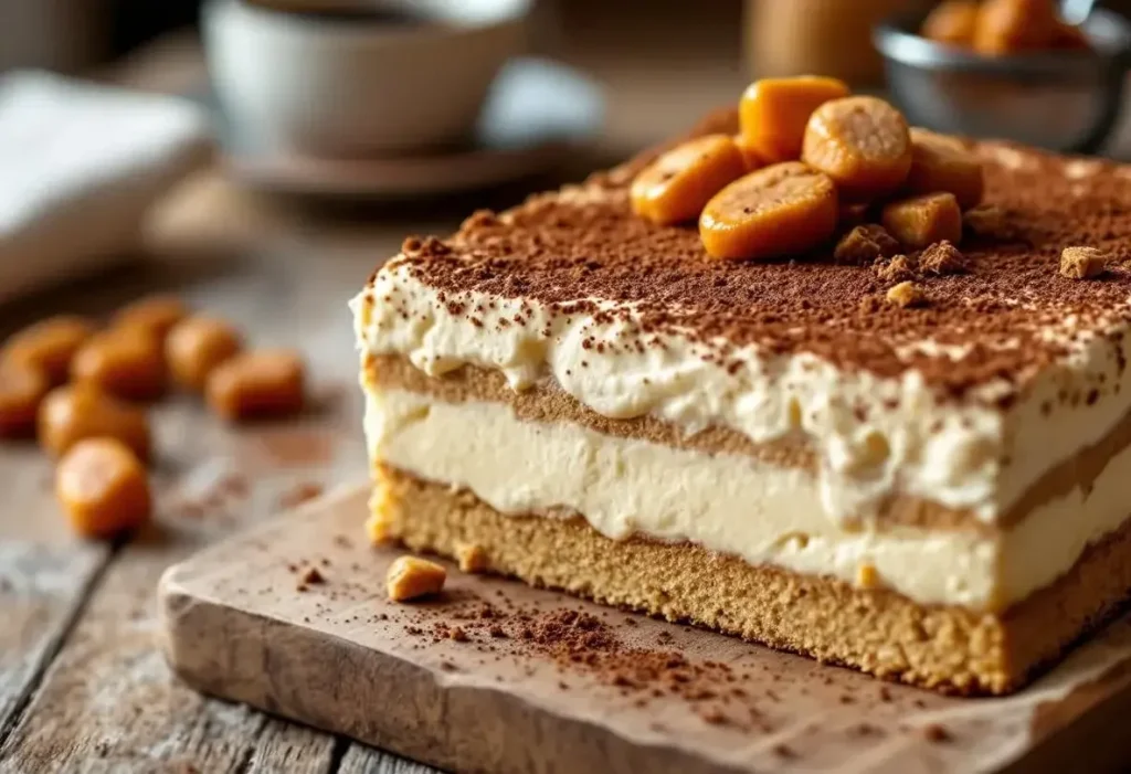 « J’ai testé ce tiramisu à la crème de marrons noté 4,7/5 : un pur délice à chaque bouchée ! »