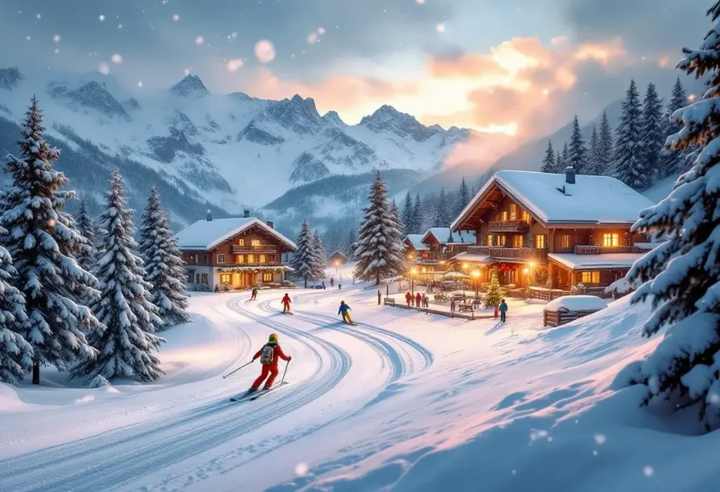 Noël sous la neige : voici les 7 stations de ski où il va neiger énormément cette semaine !