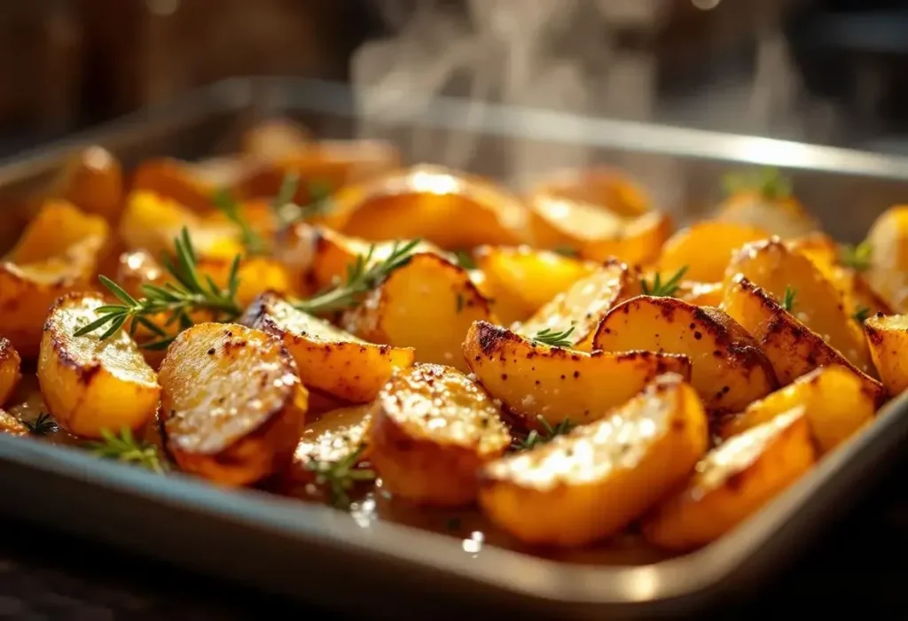 Pommes de terre au four : l’astuce toute bête pour les avoir ultra croustillantes à chaque fois