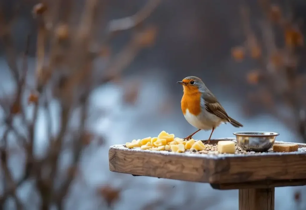 Rouges-gorges au jardin : ce soir, sortez dehors cet aliment de base à 3 centimes, que presque tous les jardiniers oublient